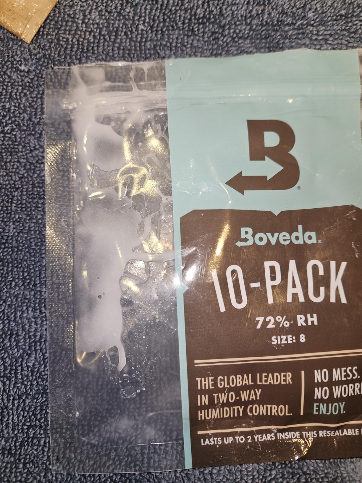 Boveda 72% Humidity Control, Size 8 for Travel or Dry Environment, 10-Pack customer photo 2