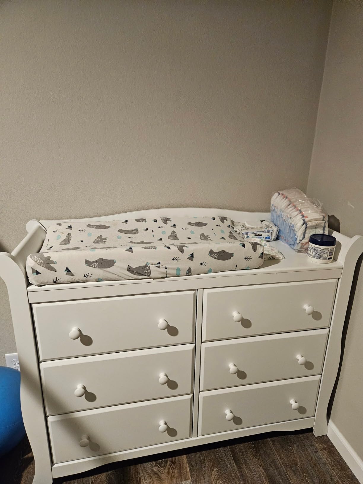 Storkcraft Avalon 6 Drawer Double Dresser, White customer photo 1