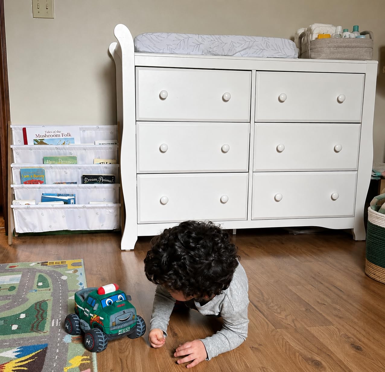 Storkcraft Avalon 6 Drawer Double Dresser, White customer photo 2