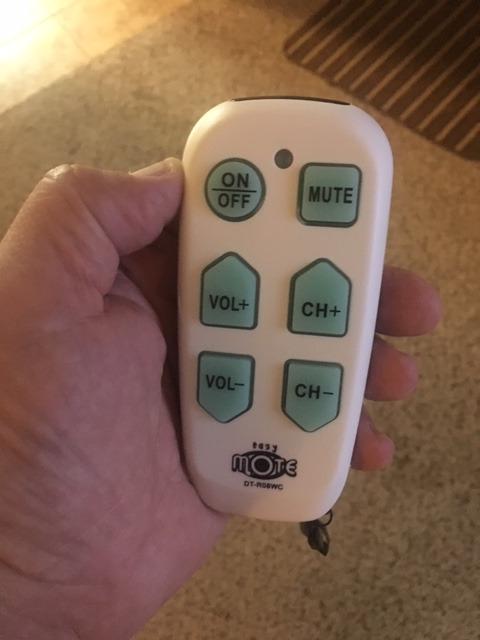 Universal Big Button TV Remote - EasyMote | DT-R08W. Backlit, Easy Use, Smart, Learning Television & Cable Box Controller, Perfect for Assisted Living Elderly Care. White TV Remote Control customer photo 2