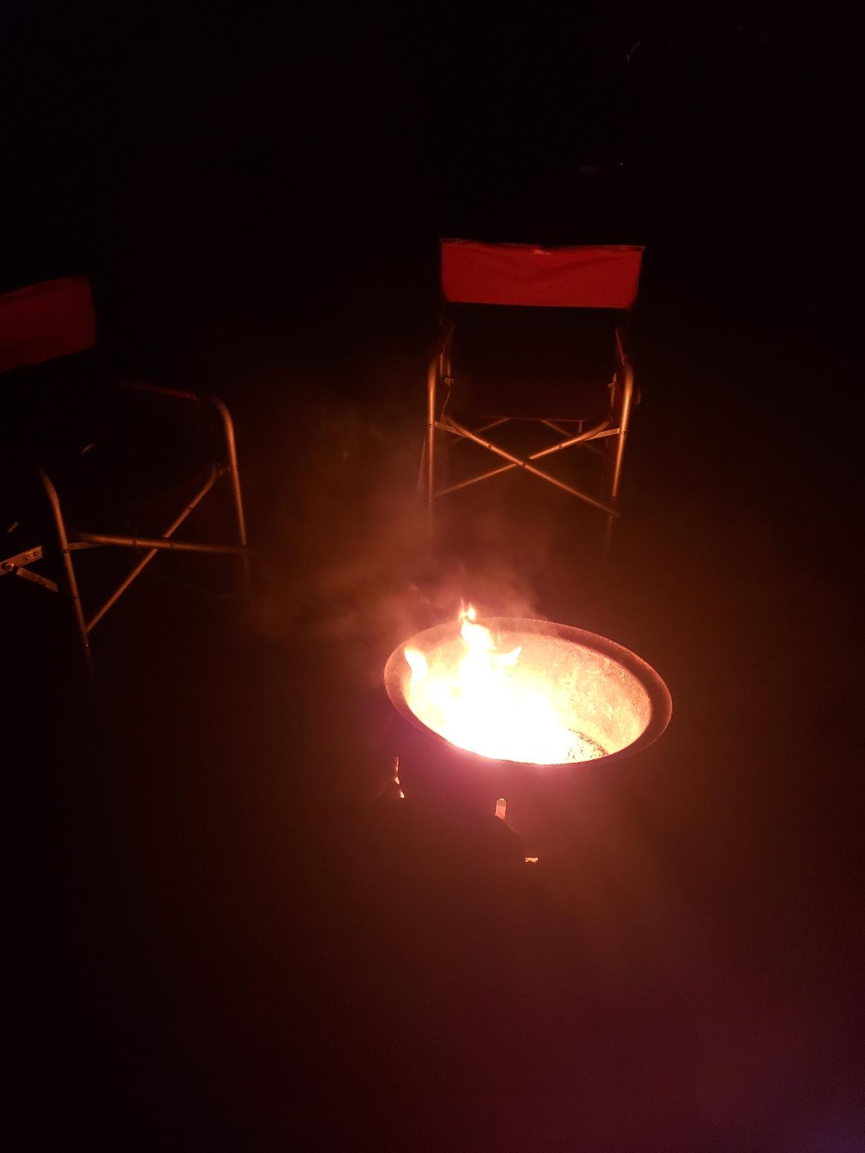 Radiate Portable Campfire Fire Pit, XL 8 Inch Reusable Travel Ready Flame customer photo 2