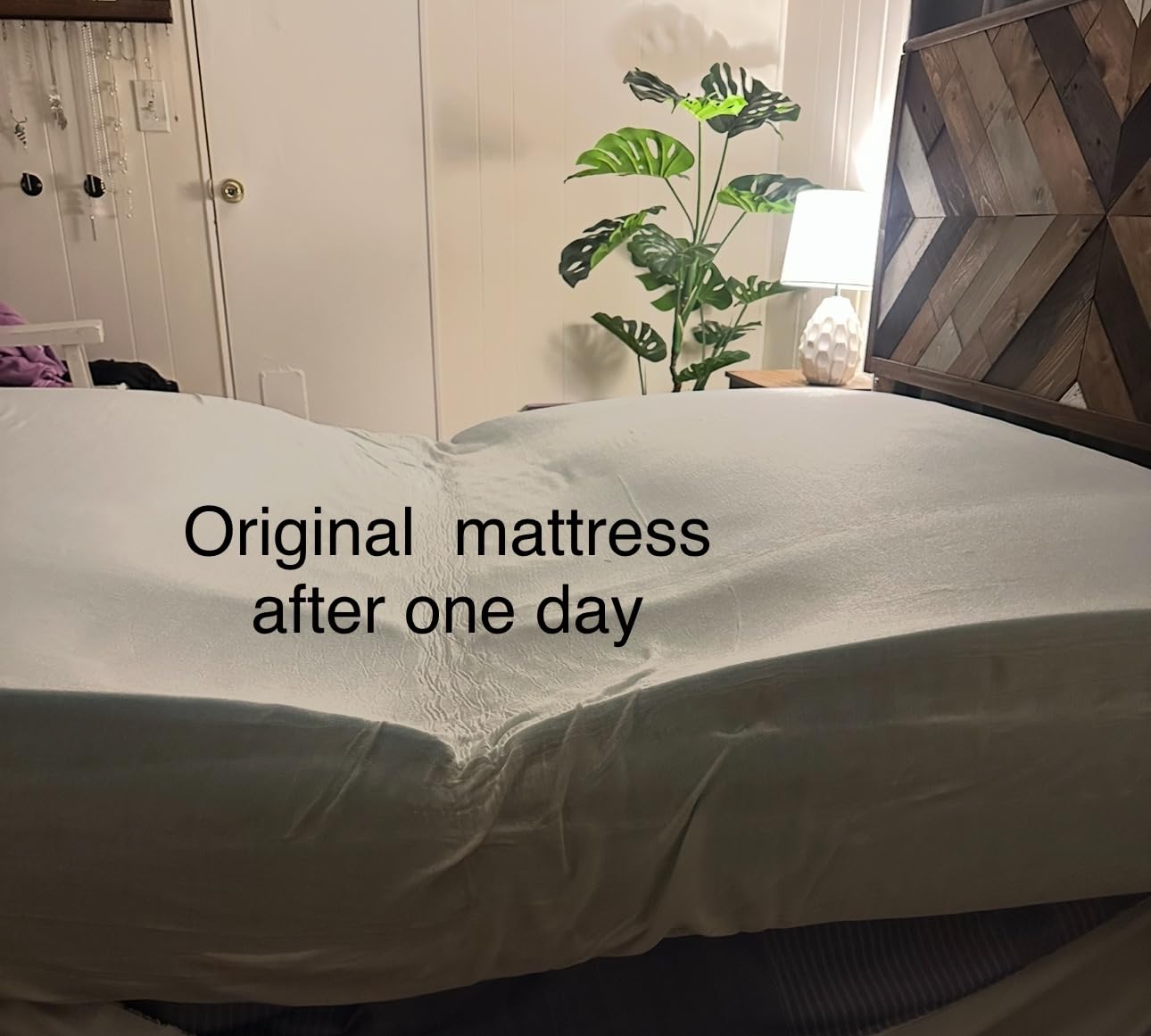 Vibe Gel Memory Foam Mattress, 12-Inch CertiPUR-US Certified Bed-in-a-Box, Twin, White customer photo 2