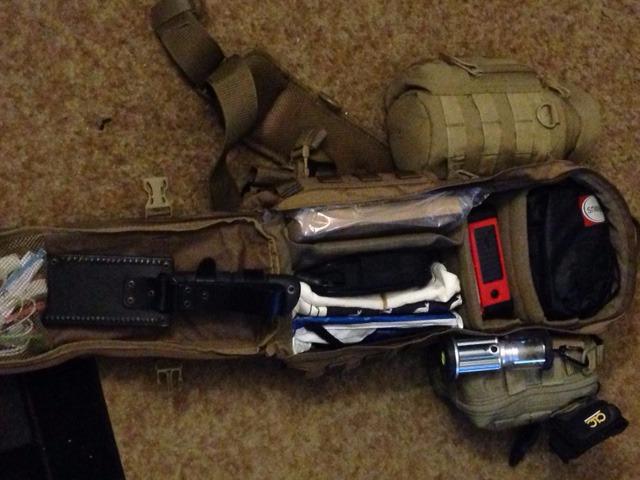HAZARD 4 Plan-B(TM 17 Hazard go-bag thermo-cap sling Backpack customer photo 1