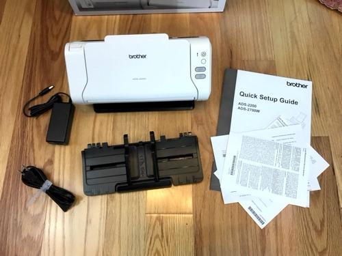 Brother High-Speed Desktop Document Scanner, ADS-2200, Multiple Scan Destinations, Duplex Scanning customer photo 2
