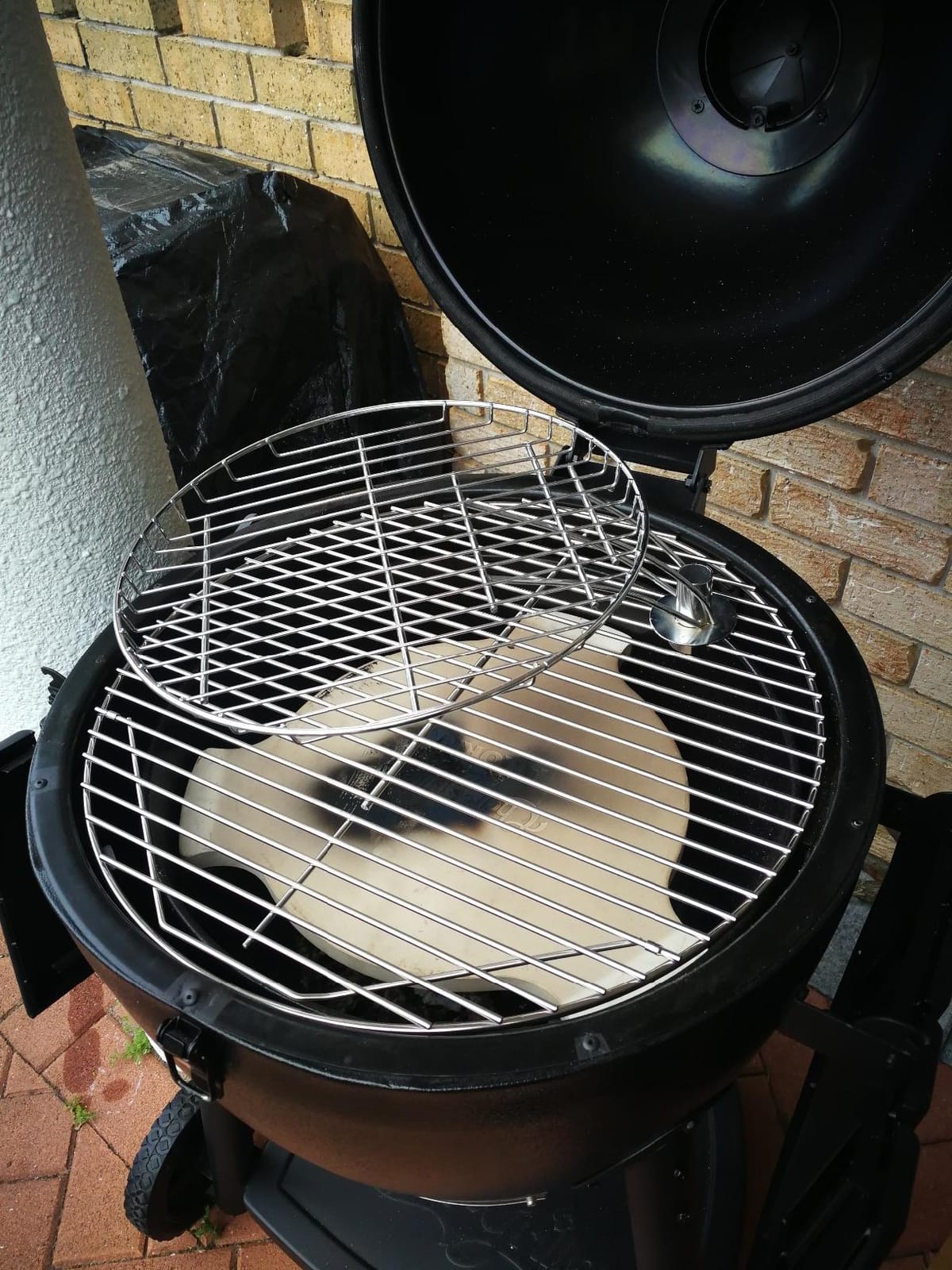 Hongso 18-3/16 Inch Porcelain Coated Grill Grate for Large Big Green Egg customer photo 1