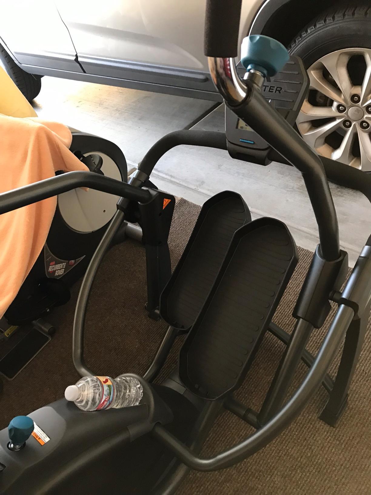 Teeter FreeStep Recumbent Cross Trainer Stepper, Zero-Impact Exercise Bike Alternative w/Patented Physical Therapy Stride, Up to 350lb, Free App w/Trainer Workouts customer photo 1