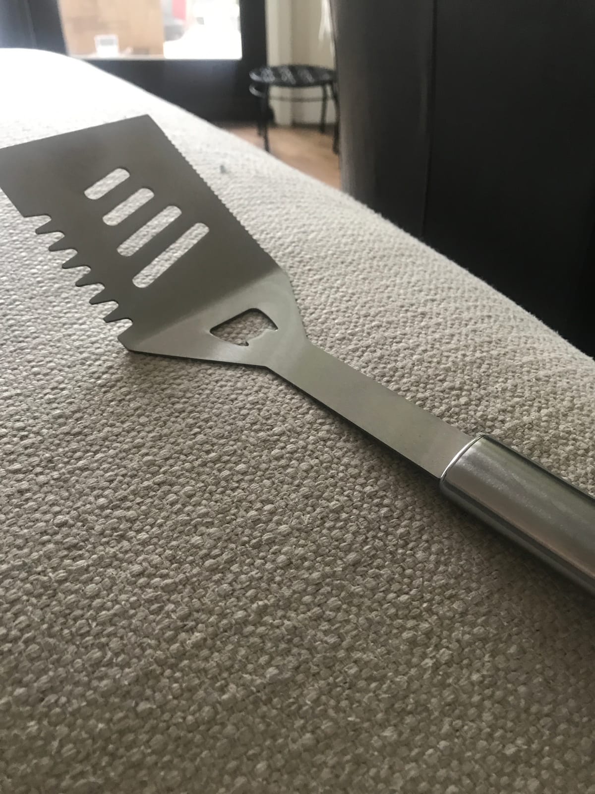 ROMANTICIST 23pcs Must-Have BBQ Grill Accessories Set with Thermometer in Case - Stainless Steel Barbecue Tool Set with 2 Grill Mats for Backyard Outdoor Camping - Father's Day Best Barbecue Gift customer photo 2