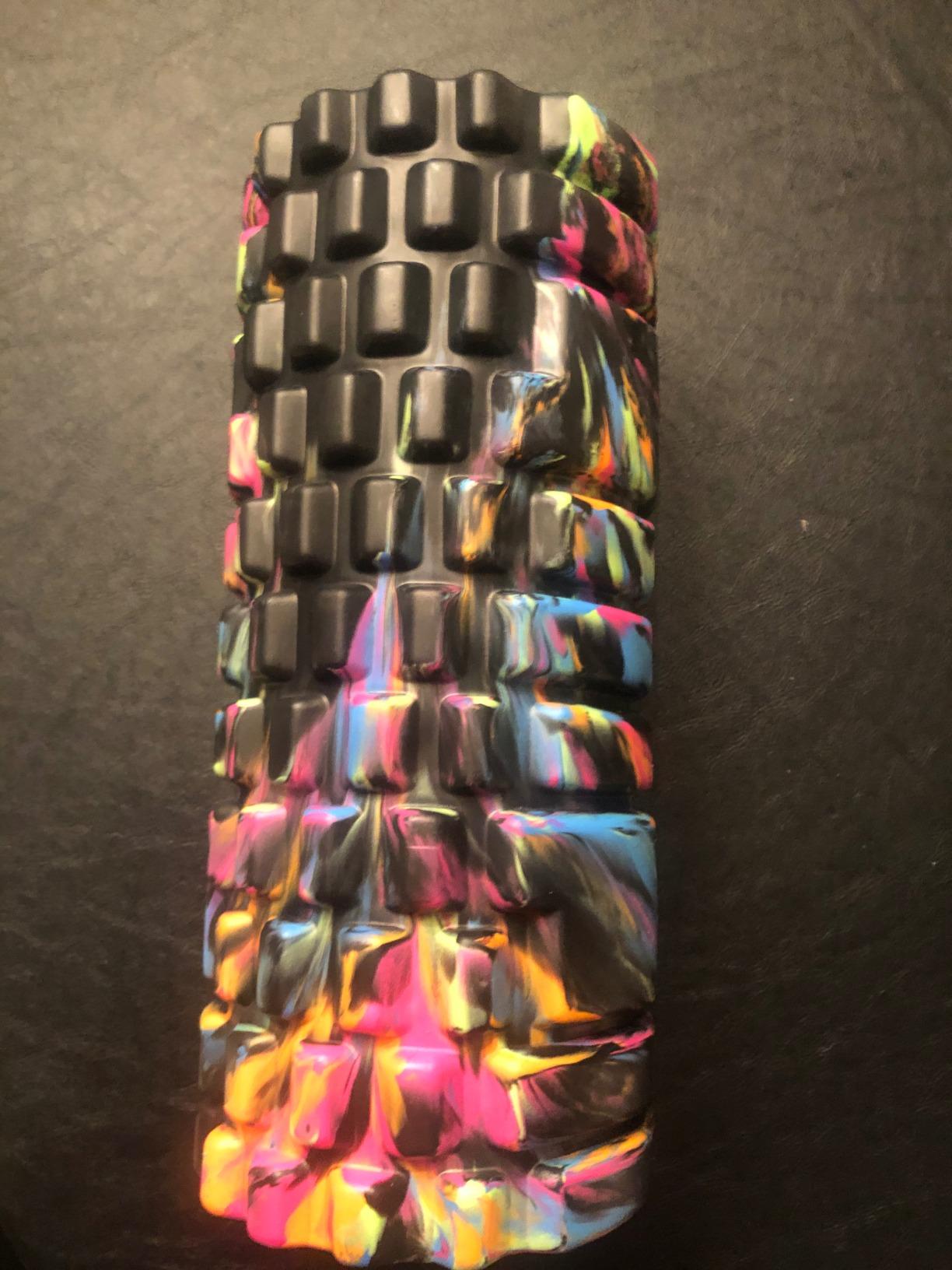 Trigger Point Releasing Foam Massage Roller with Medium Compression for Exercise, Stretching, and Muscle Recovery - Relieves Muscle Tightness, Improves Mobility, and Circulation customer photo 1