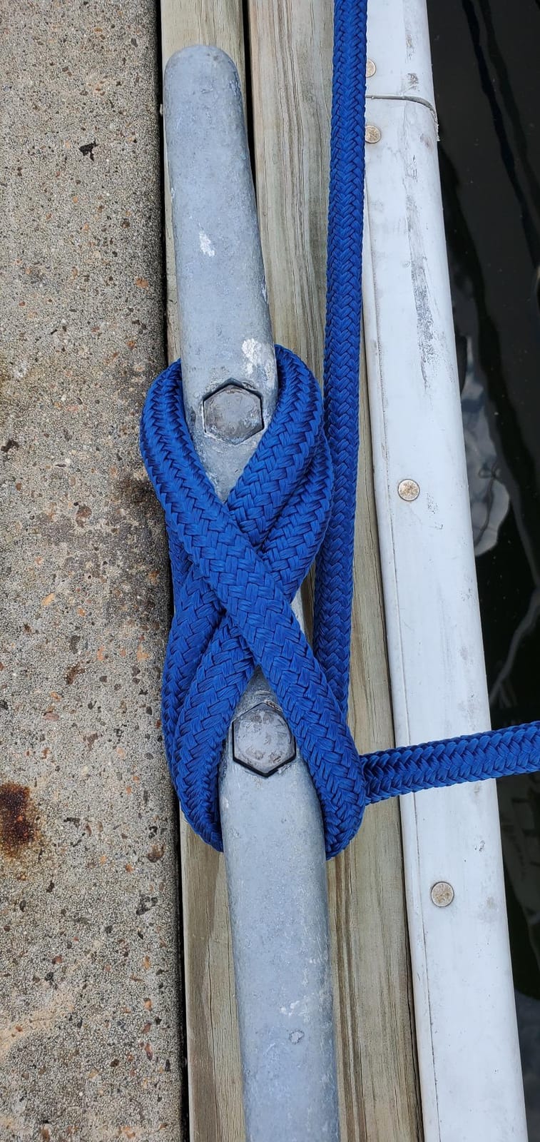 ACY Marine- Double Braided Nylon Dock Line - Boat Rope - Marine and Pontoon Accessories - Braided, Reinforced Boat Ropes and Ties for Docking - Stretch Resistant with 12” Spliced Loop for Mooring customer photo 2