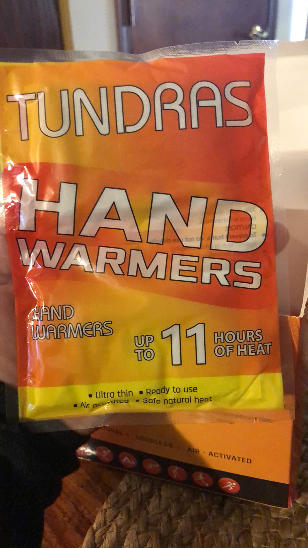 Hot Hand Warmers 11 Hours Long Lasting - 40 Count - Natural Odorless Safe Single Use Air Activated Heat Packs for Hands, Toes and Body - Up to 11 Hours of Heat - TSA Approved customer photo 2