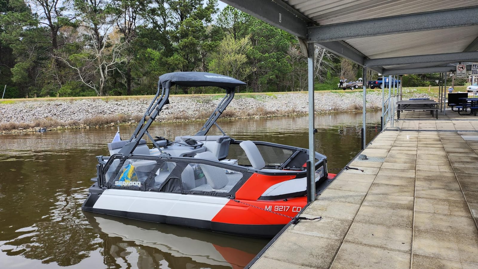 Bungee Dock Lines for Boats, Quick Connect No Knots, Shock Absorbing Mooring Lines, Boating Gifts for Men, Boat Accessories for Pontoon, Bass Boat, Jet Ski customer photo 2