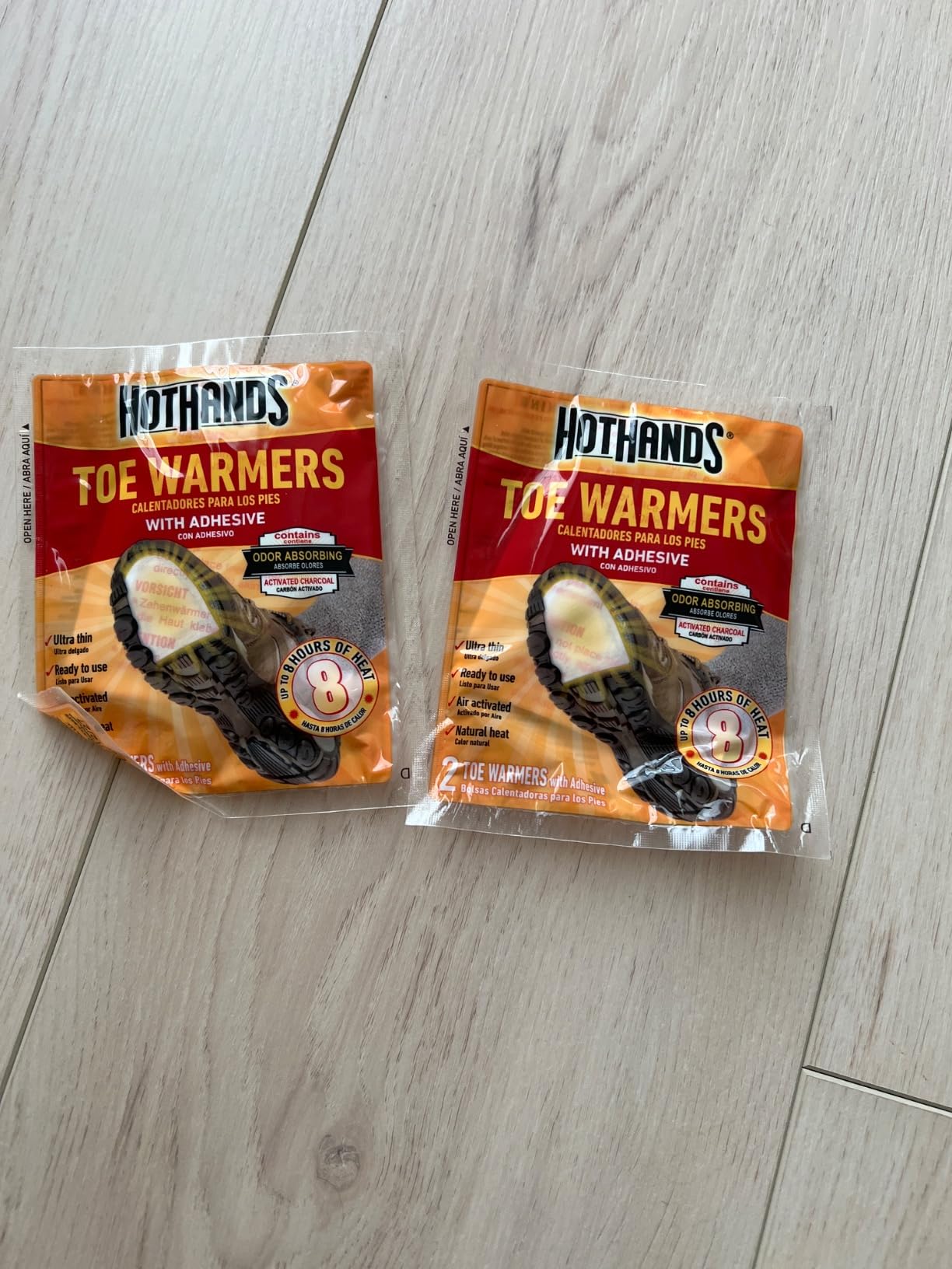 HotHands Toe Warmers - Long customer photo 2