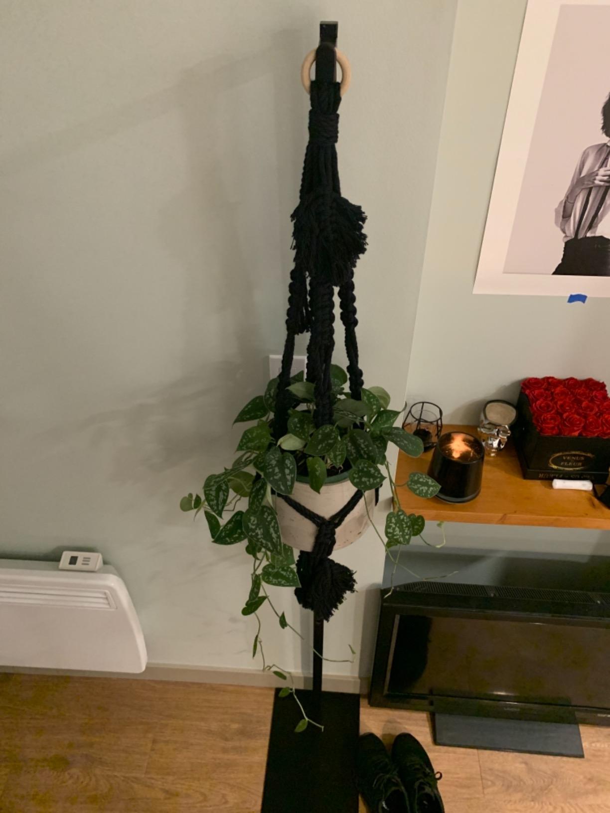SSWBasics Adjustable Black Costumer Stand – Single Arm Clothes Rack - Retail Clothing and Garment Display Stand – Ideal For Showcasing Hanging Items In Thrift Shops, Boutiques and Retail Stores customer photo 2