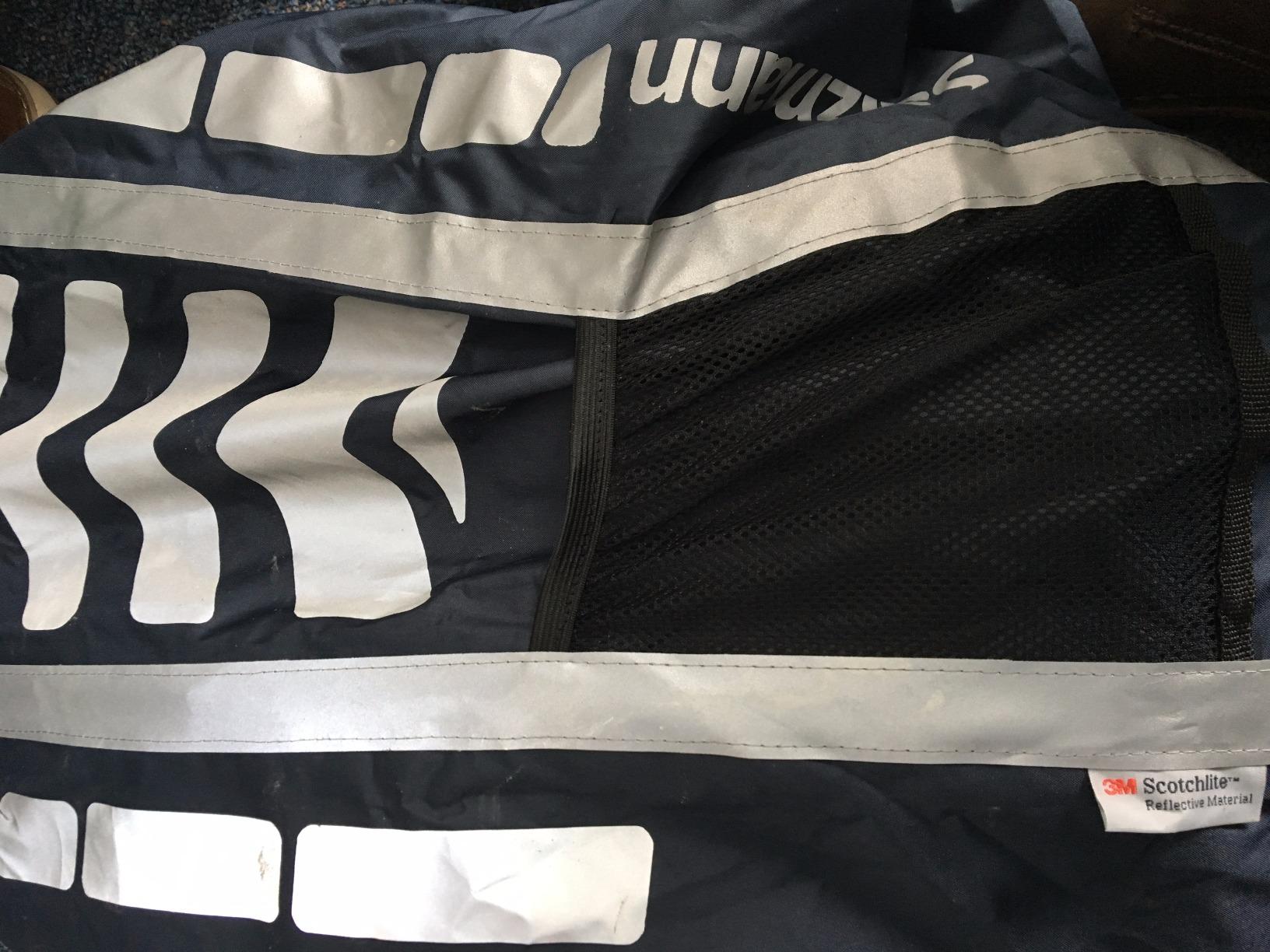 Salzmann Reflective Backpack Cover | Waterproof Hi-Vis | Made with 3M Scotchlite customer photo 1