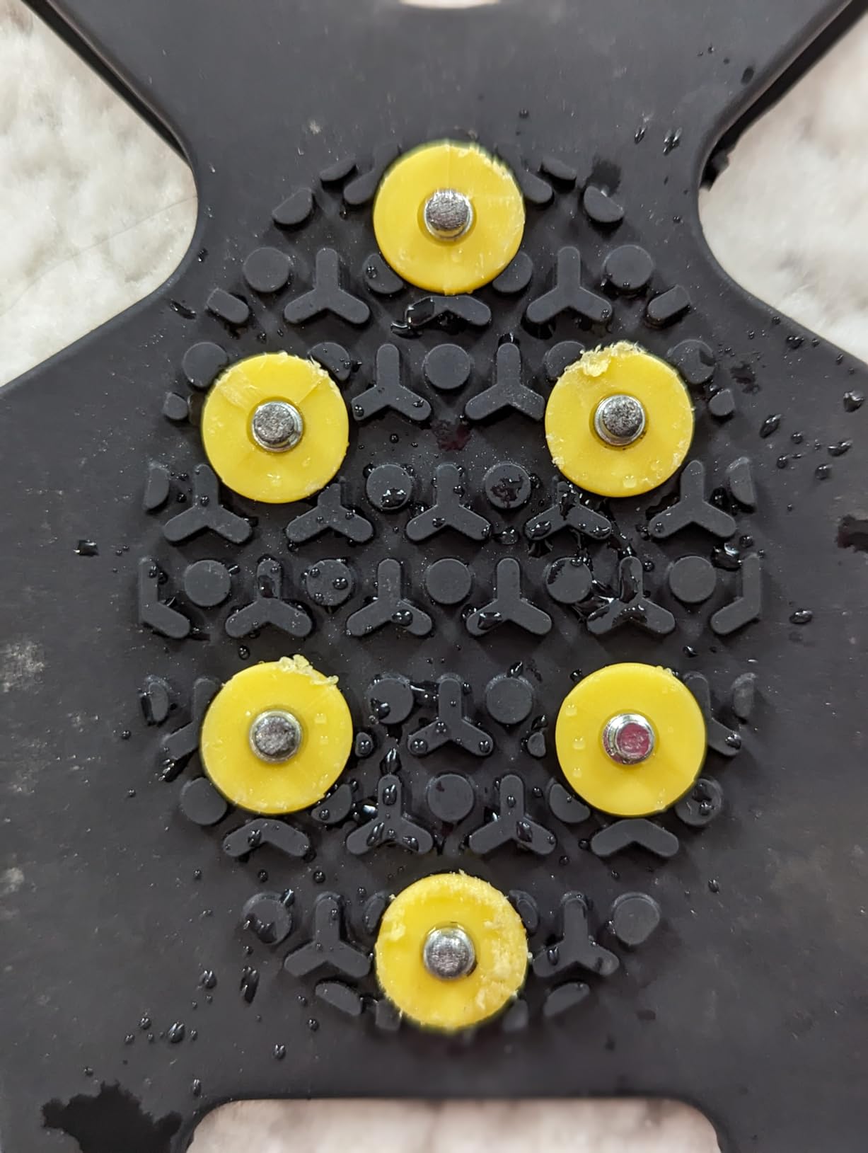 Aliglow Ice Cleats Crampons for Shoes and Boots – Snow Steel Traction Grips customer photo 2