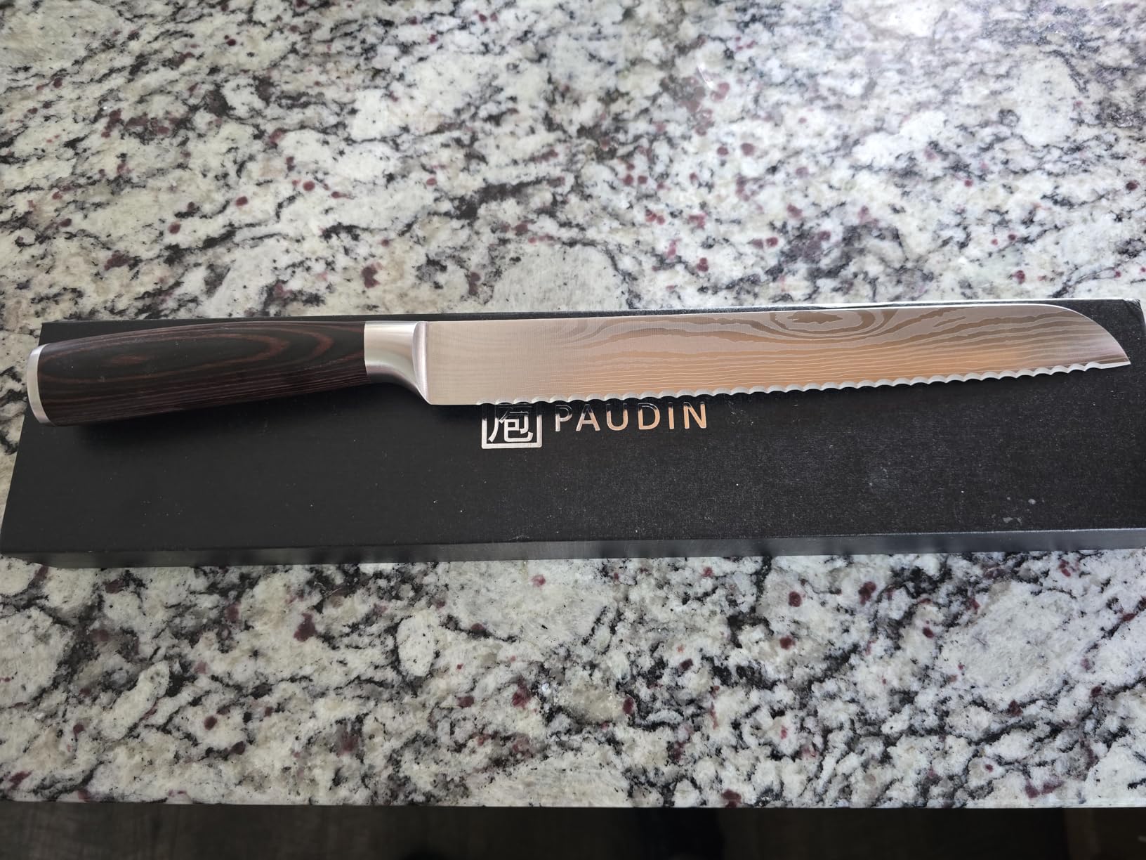 PAUDIN Boning Knife 6 Inch, Super Sharp Fillet Knife, German High Carbon Stainless Steel Deboning Knives, Professional Boning Knives for Meat Poultry Chicken, Pakkawood Handle with Gift Box customer photo 2