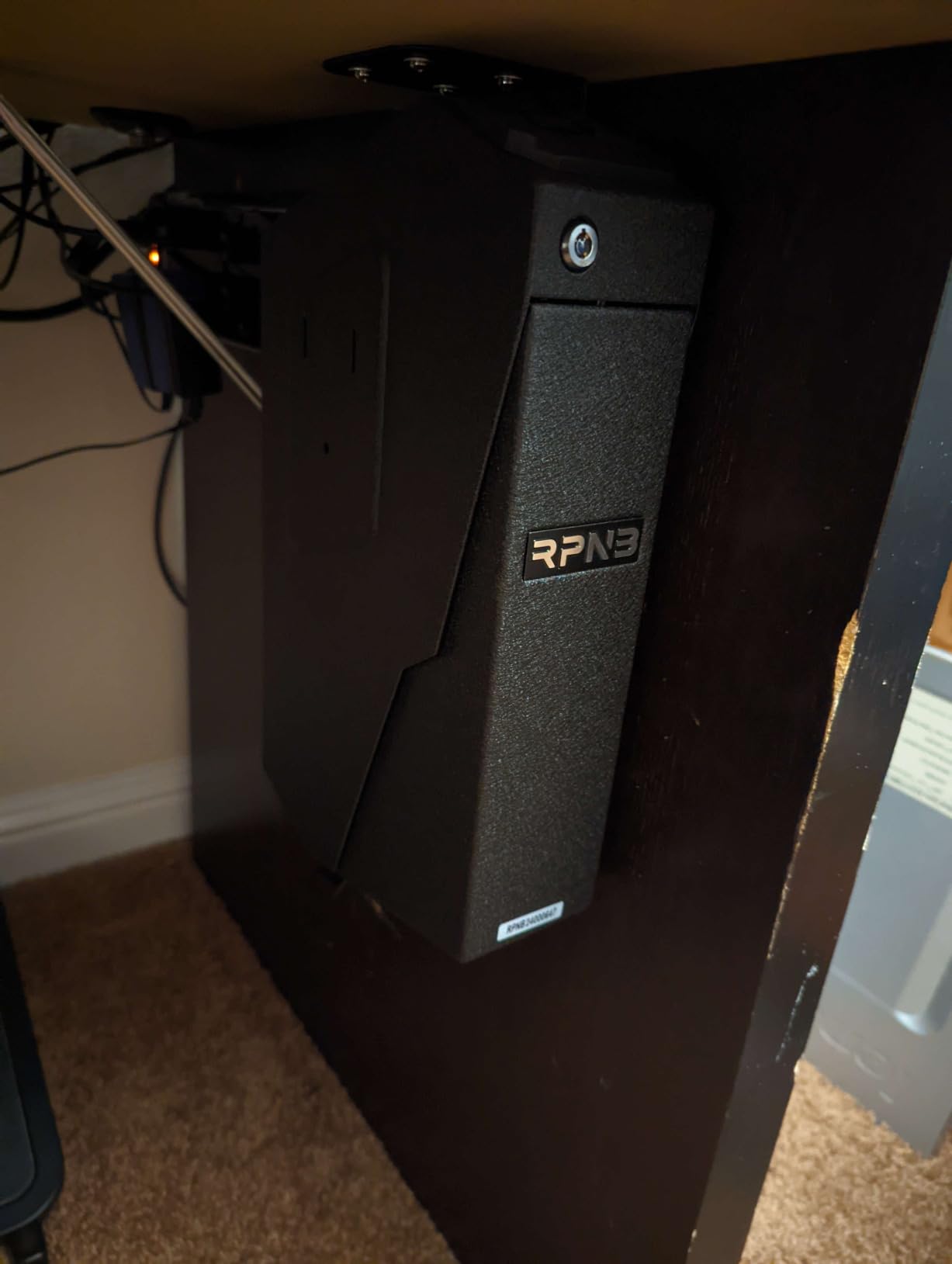 RPNB Gun Safe for Handgun,Wall Mounted Pistol Safe,Small Firearm Safes customer photo 2