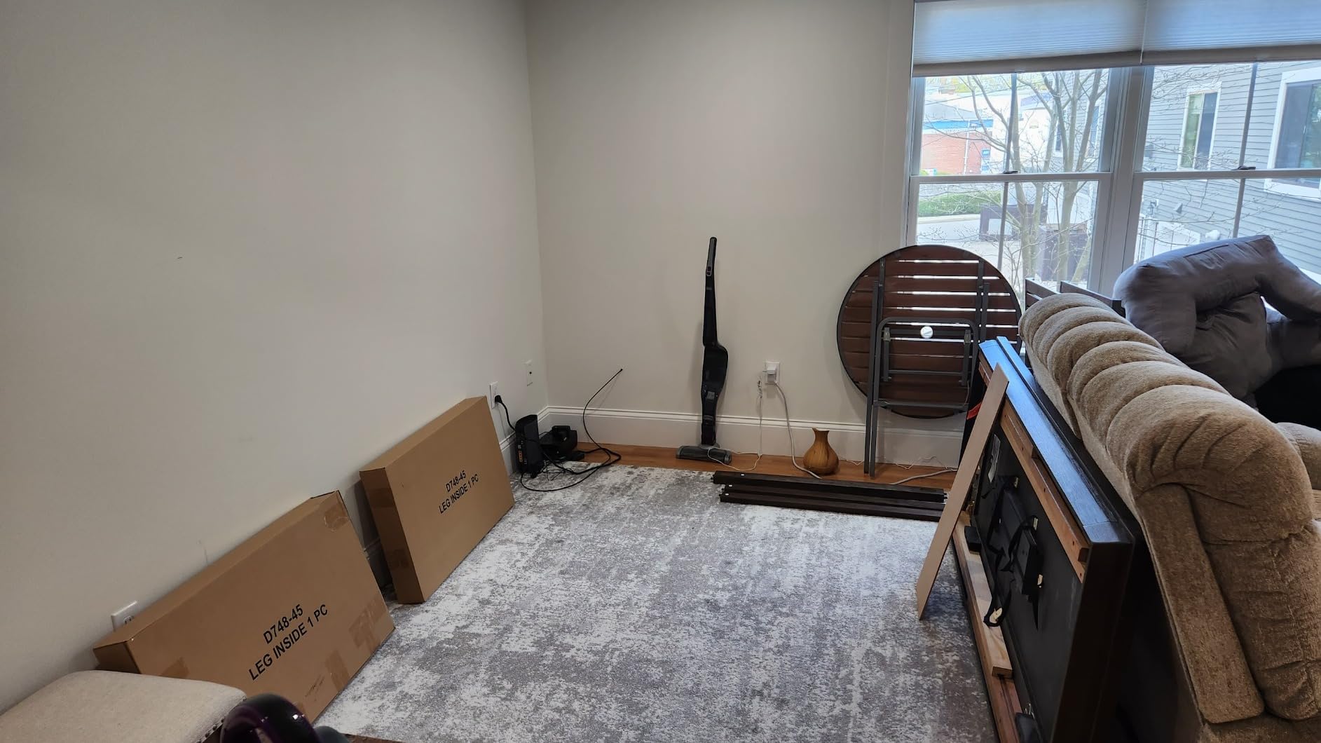 Signature Design by Ashley Extendable Dining Table, Grayish Brown, Seats 8 customer photo 2