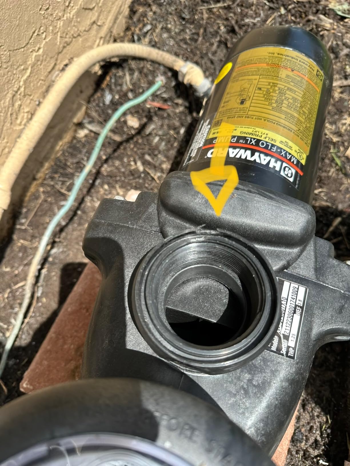 Hayward MaxFlo LX Pool Pump for In-Ground Pools, Single Speed 1HP Pump customer photo 1