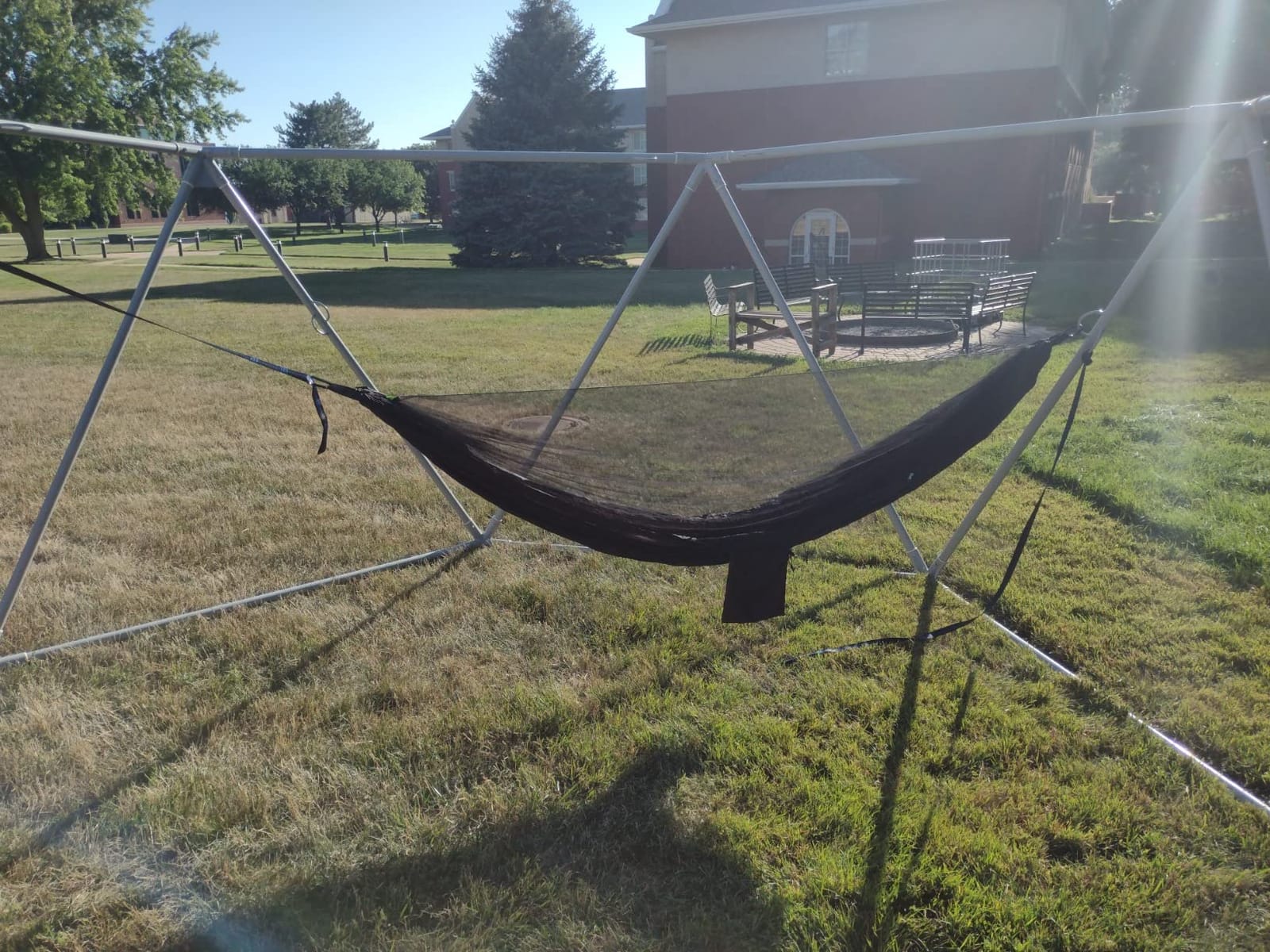 Camping Hammock with Mosquito Net and Rain Fly - Travel Hammock Bug Net - Hammock Tent for Outdoor Hiking Backpacking Travel Camping Accessories and Camping Gear… customer photo 1