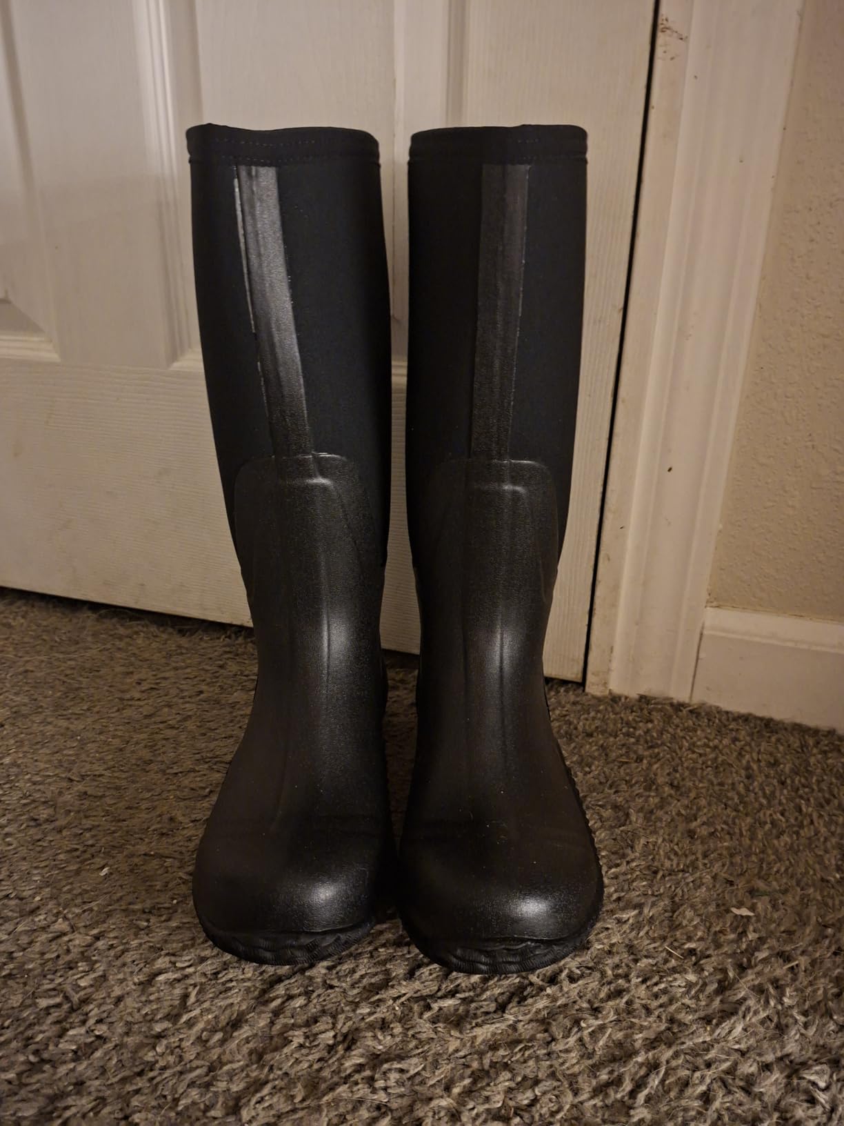 HISEA Women's Insulated Neoprene Rubber Mud Boots Tall Knee High Waterproof customer photo 1