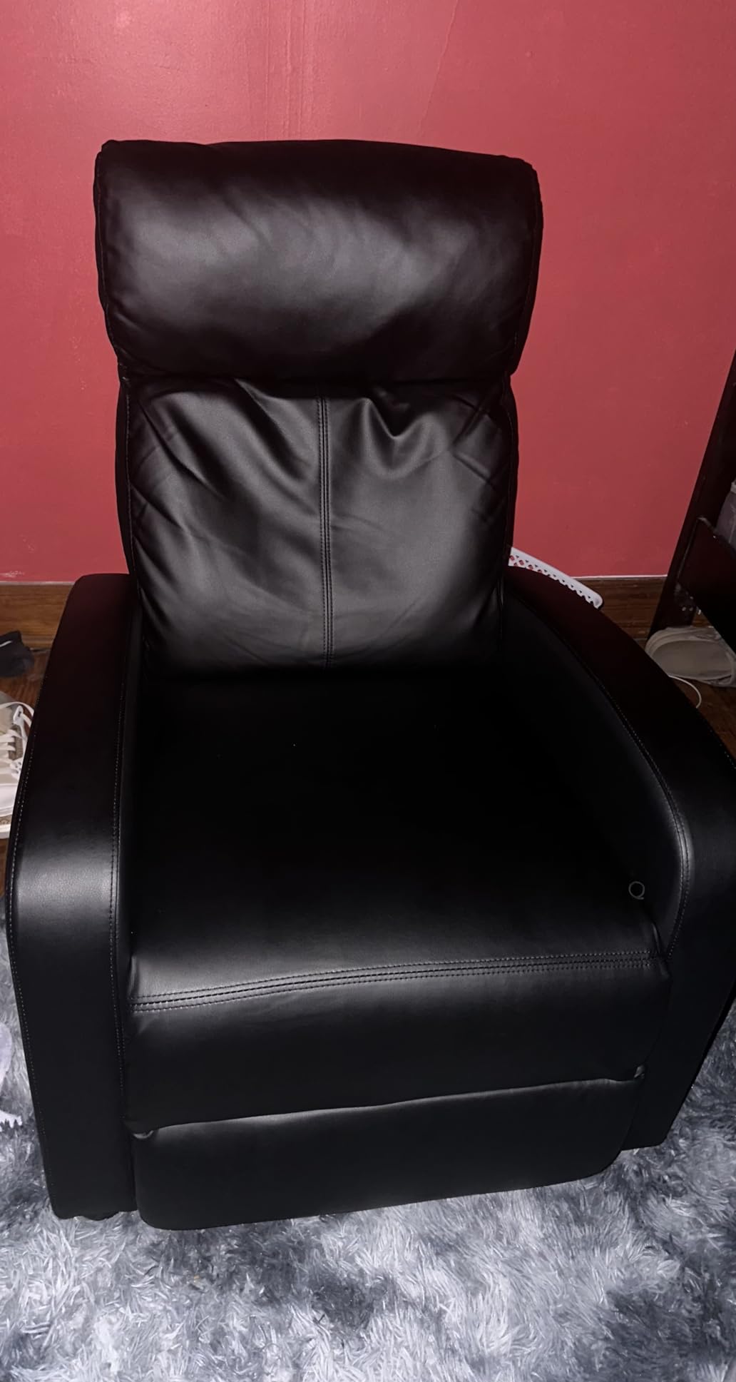 FDW | Recliner Chair | Without Massage Function | Black, PU Leather customer photo 2