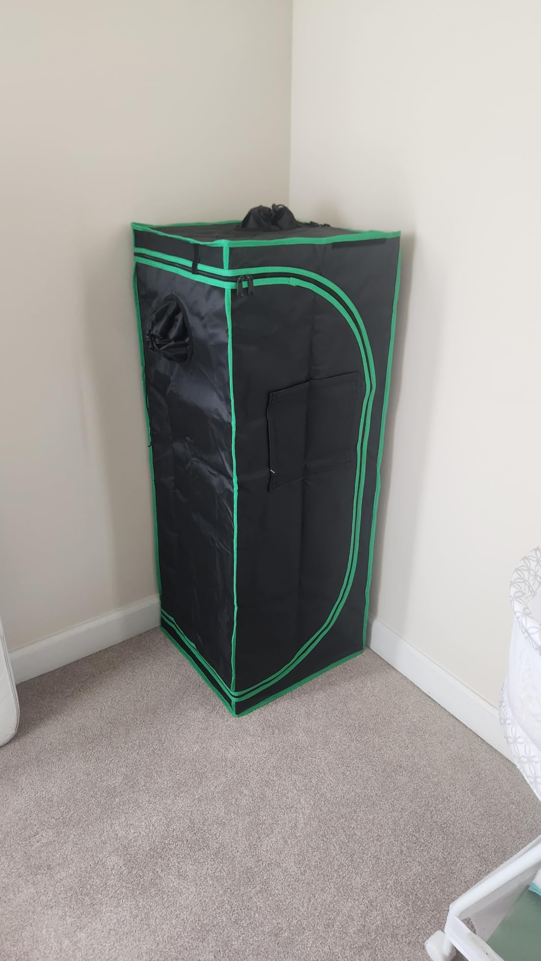 ATOUR 48”x24”x60” Grow Tent, Reflective 600D Mylar,Hydroponic Grow Tent with Observation Window and Floor Tray for Indoor Plant Growing 4’x2’ customer photo 1