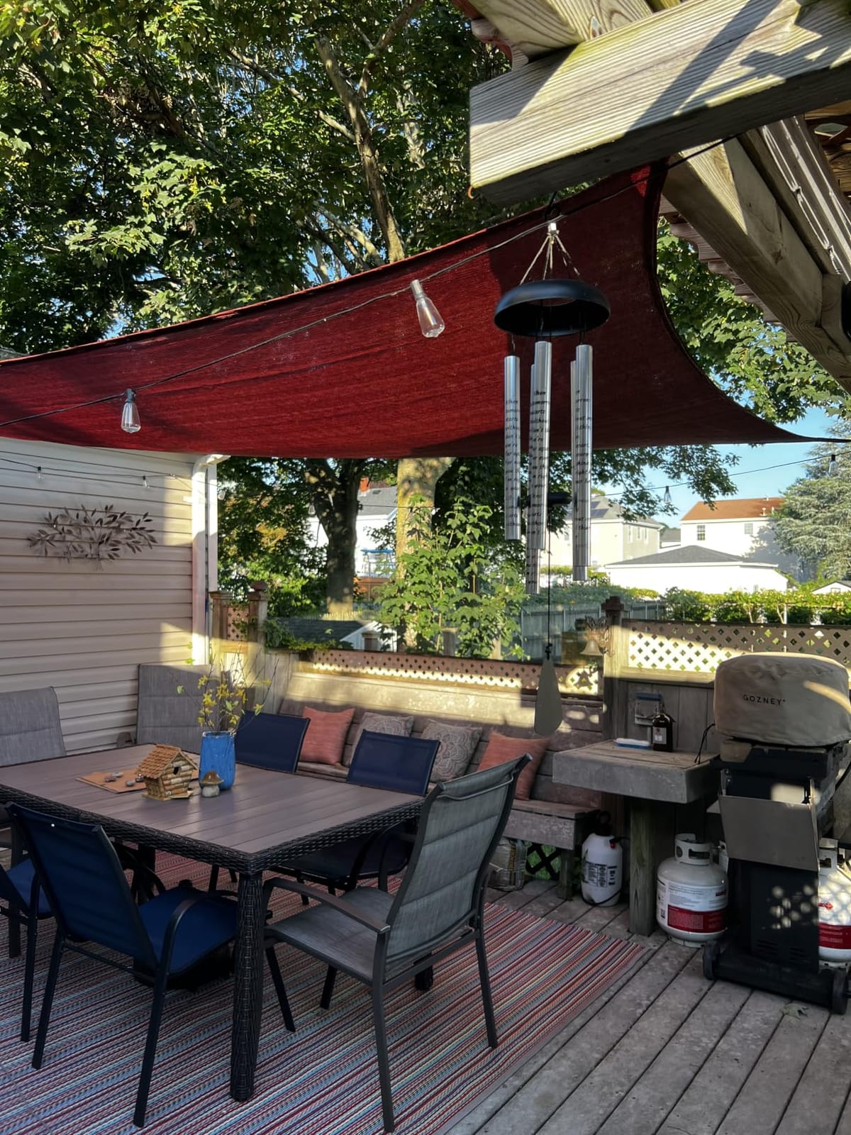 AsterOutdoor Sun Shade Sail Rectangle 10' x 13' UV Block Canopy for Patio Backyard Lawn Garden Outdoor Activities, Graphite customer photo 1