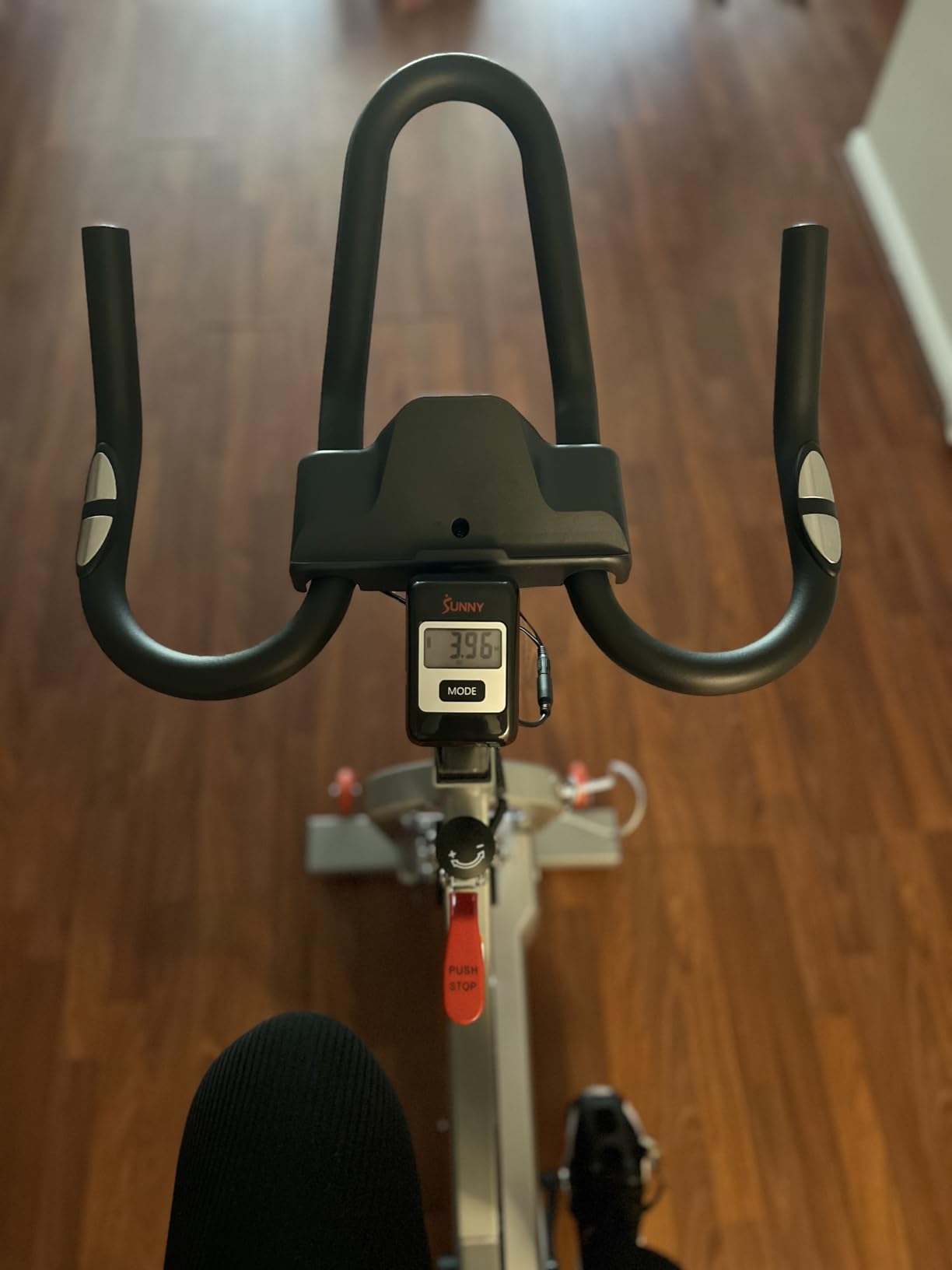 Sunny Health & Fitness Belt Drive Pro Indoor Cycling Bike customer photo 2