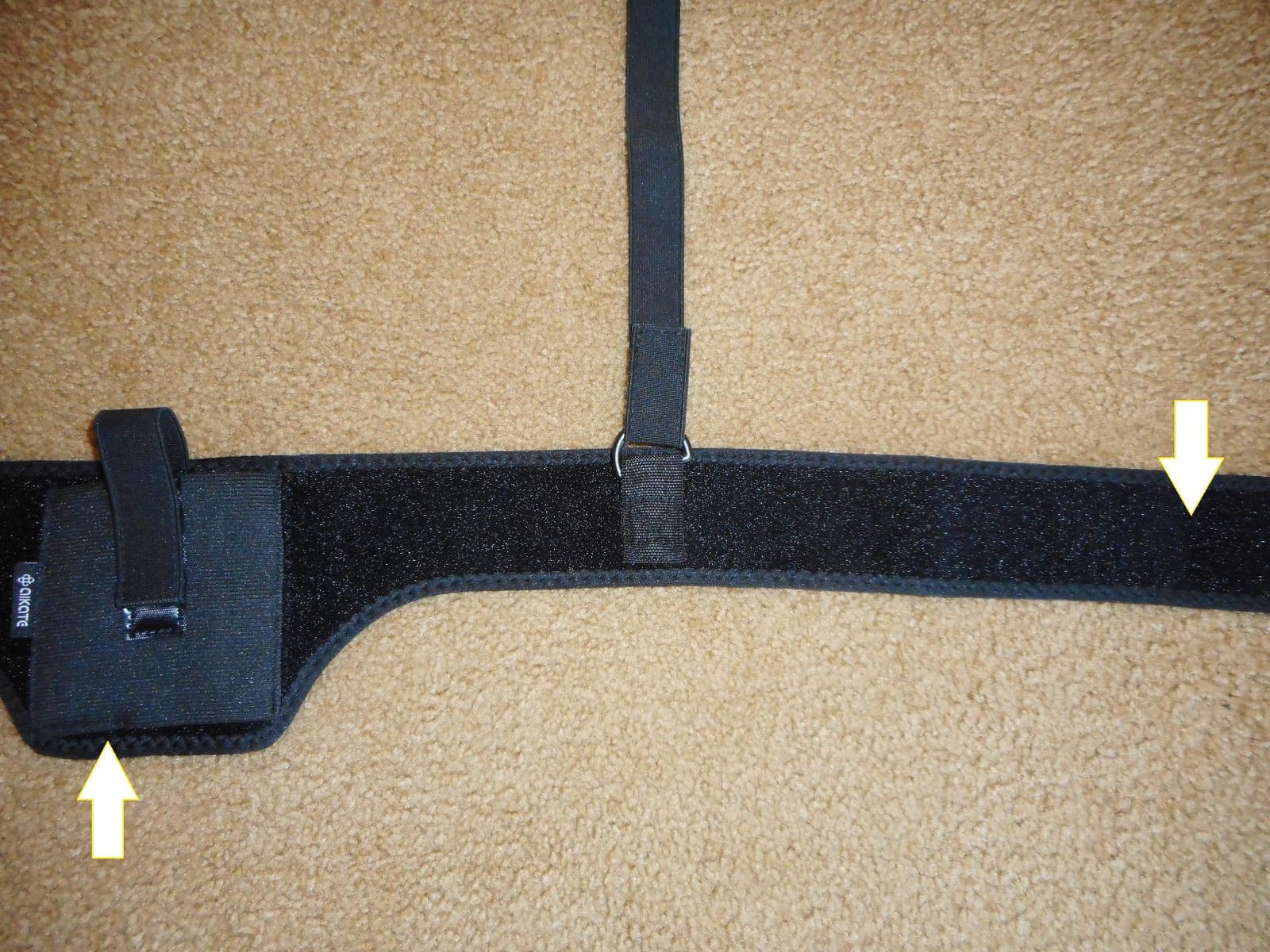 AIKATE Deep Concealment Shoulder Holster, Universal Underarm Gun Holster for Men and Women, Fits Subcompact and Compact Pistols for S&W Bodyguard, M&P Shield 9mm, Glock 19 26 42 43, Sig P365 customer photo 1