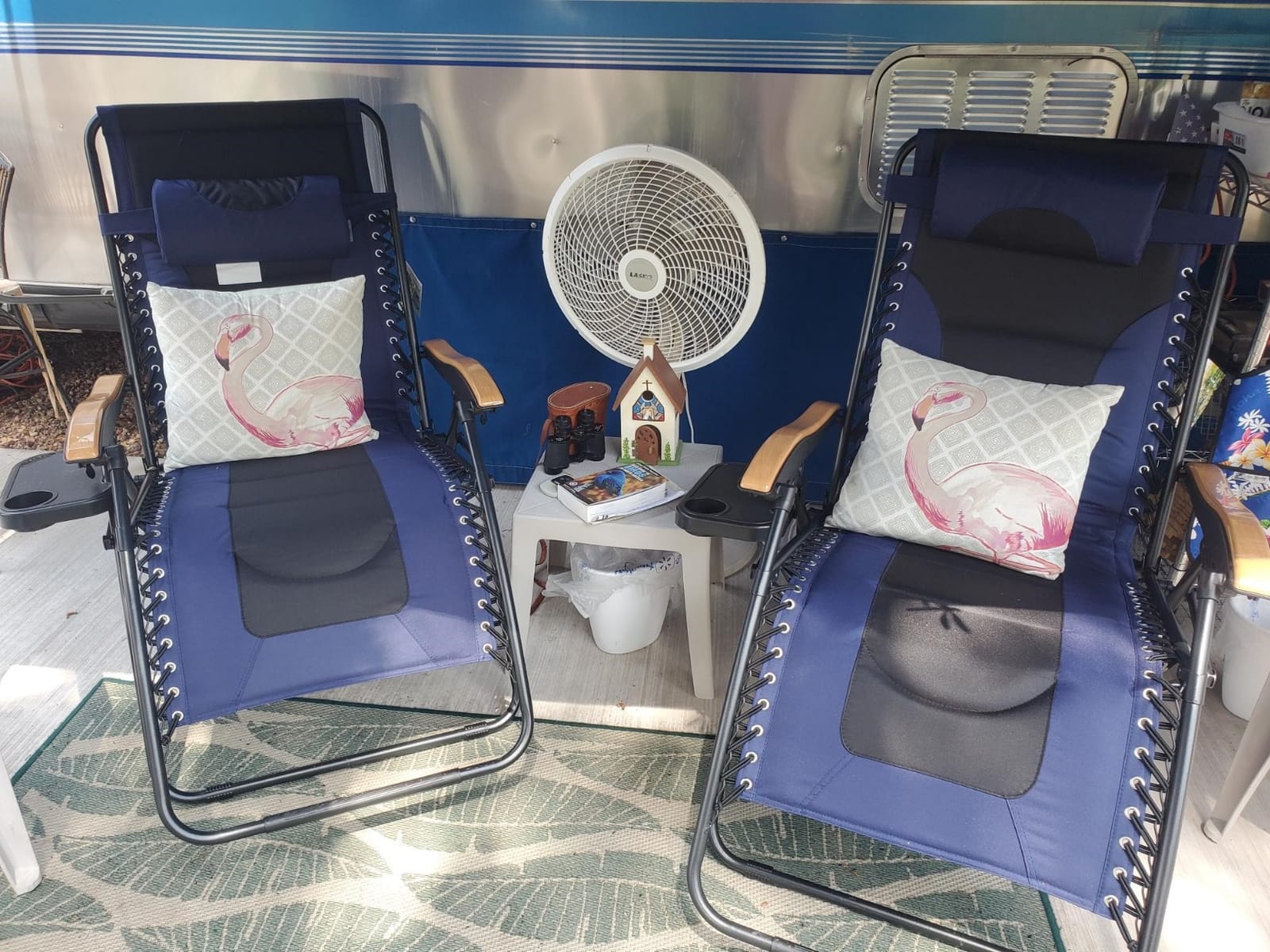 PHI VILLA XXL Zero Gravity Chairs Set of 2, 30