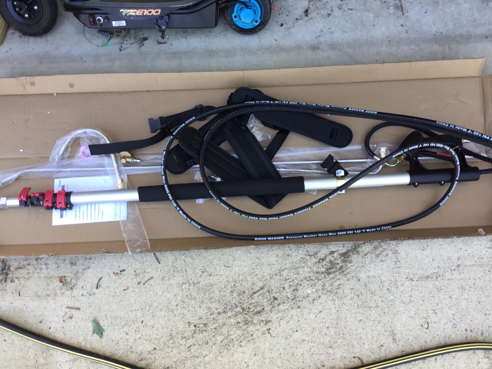 RIDGE WASHER Gutter Cleaner Attachment for Pressure Washer, 3600 PSI customer photo 1