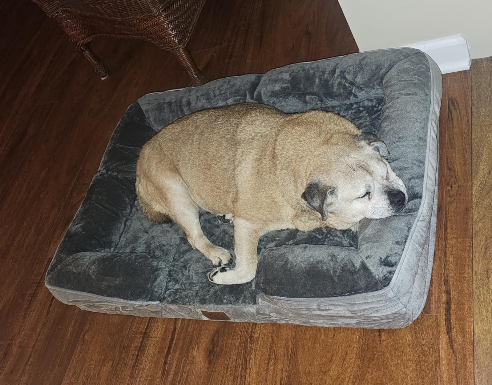Bedsure Orthopedic Dog Bed Medium Washable Original Design, 28