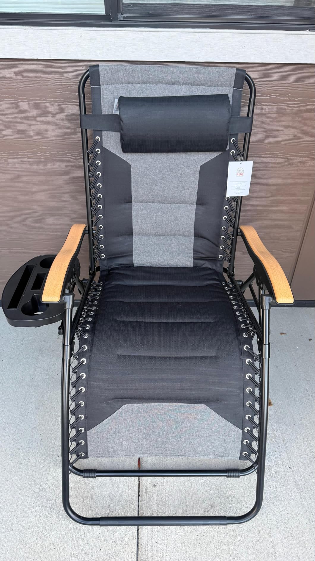 MFSTUDIO Oversized Padded Foldable Zero Gravity Chair, Camouflage customer photo 1