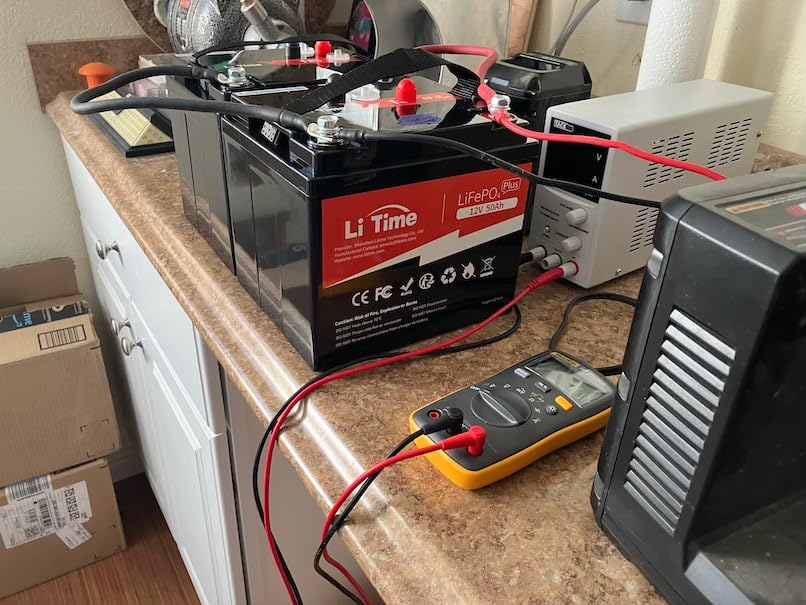 Litime 12V 50Ah LiFePO4 Trolling Motor Battery for Marine RV Solar Camper customer photo 2