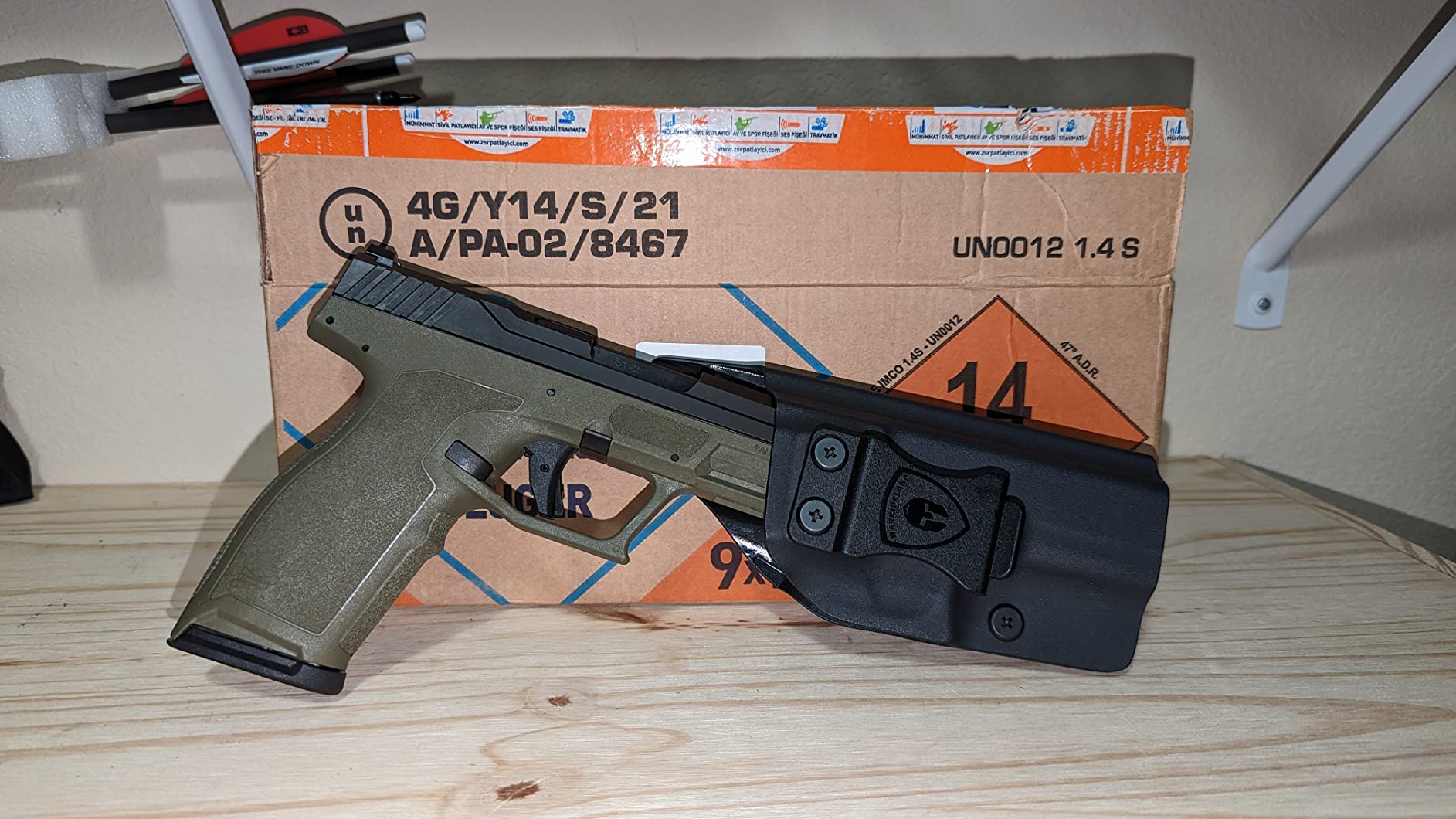 WARRIORLAND IWB Kydex Holster, Fits Glock 19/17 Gen3-6/ 19X/ 44/45 customer photo 2