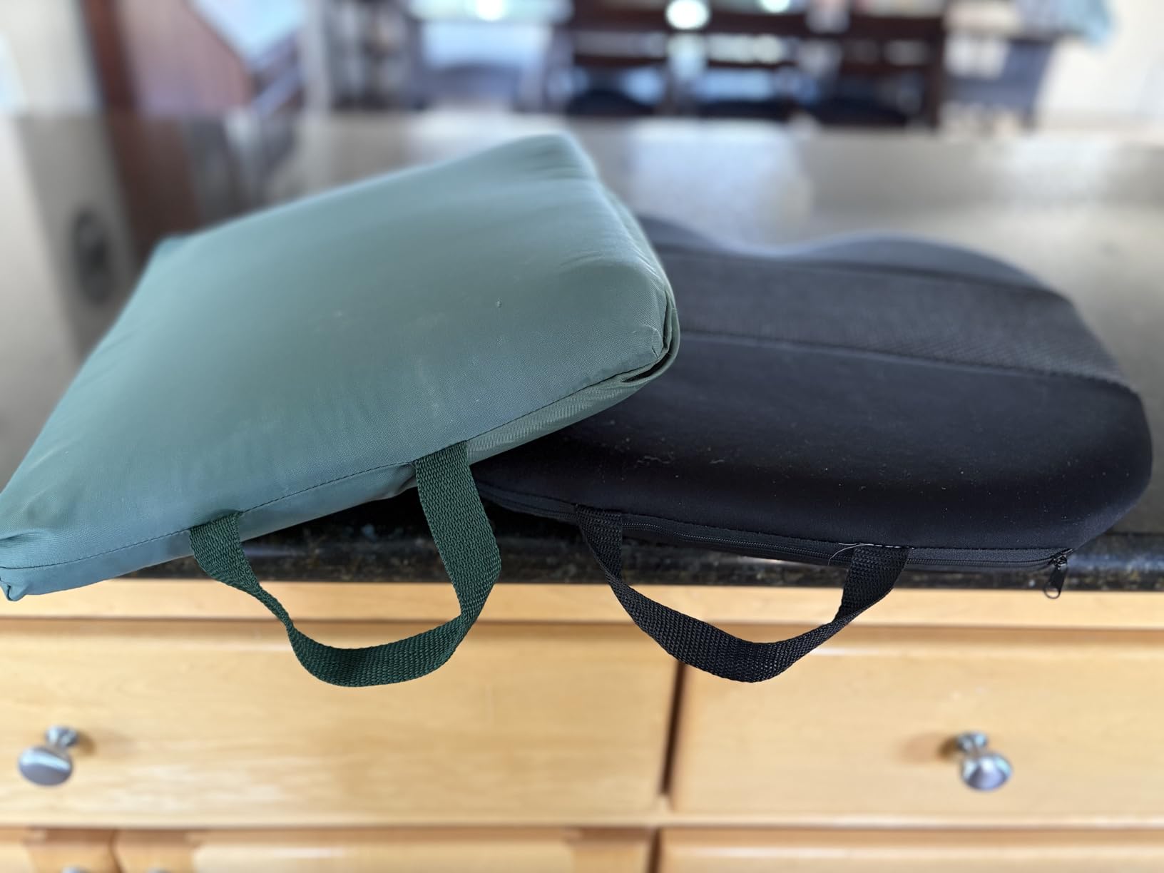 C CUSHION LAB Patented Pressure Relief Seat Cushion for Long Sitting Hours on Office/Home Chair, Car, Wheelchair - Extra-Dense Memory Foam for Hip, Tailbone, Coccyx, Sciatica - Wellness Green customer photo 1