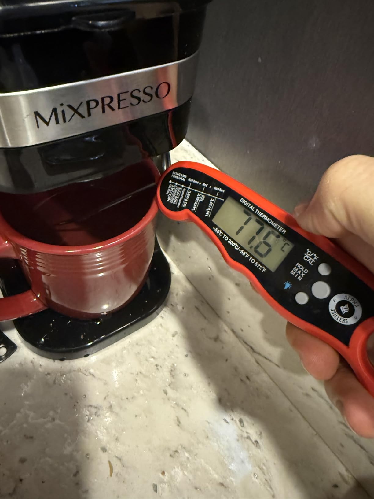 Mixpresso Single Serve & Single Cup Coffee Maker with 14oz Travel Mug customer photo 2