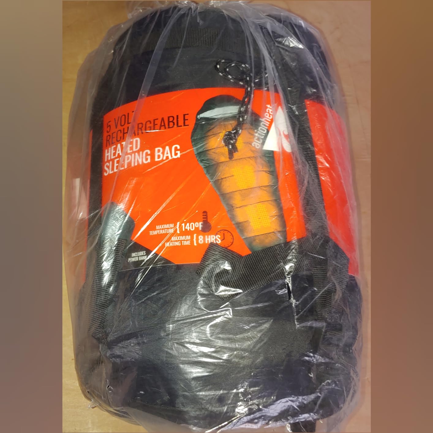 ActionHeat 5V Heated Sleeping Bag customer photo 1