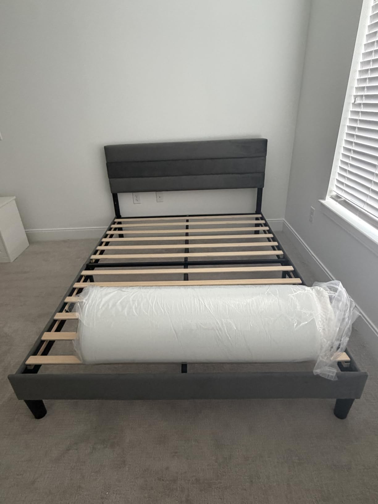 FDW | 8 Inch Full Mattress | Medium Firm | Gel Memory Foam | White customer photo 1