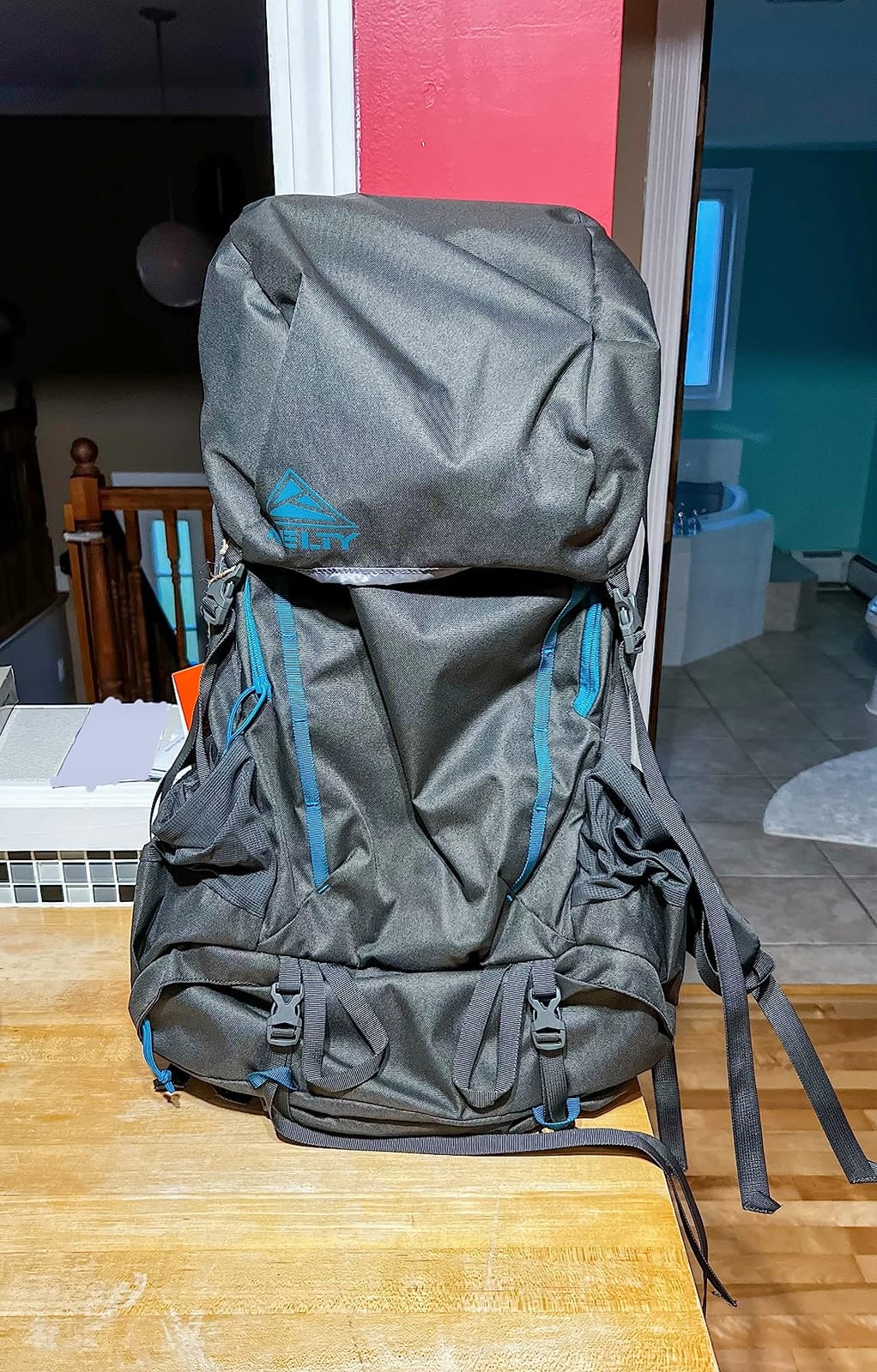 Kelty Asher Backpack, Daypack to Multi-Day Backpacking Capacity, Hiking, Lightweight Travel Pack, Internal Frame (55L Winter Moss) customer photo 1