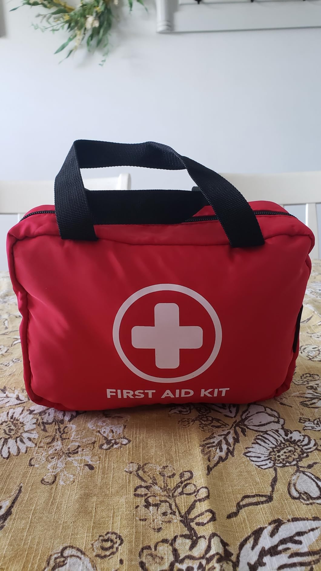 330 Piece First Aid Kit, Well‑Organized Premium Waterproof Compact First‑Aid Supply Kit, Ideal for Home, Office, Car, Travel, Outdoor, Camping, Hiking, Boating (Red) customer photo 2