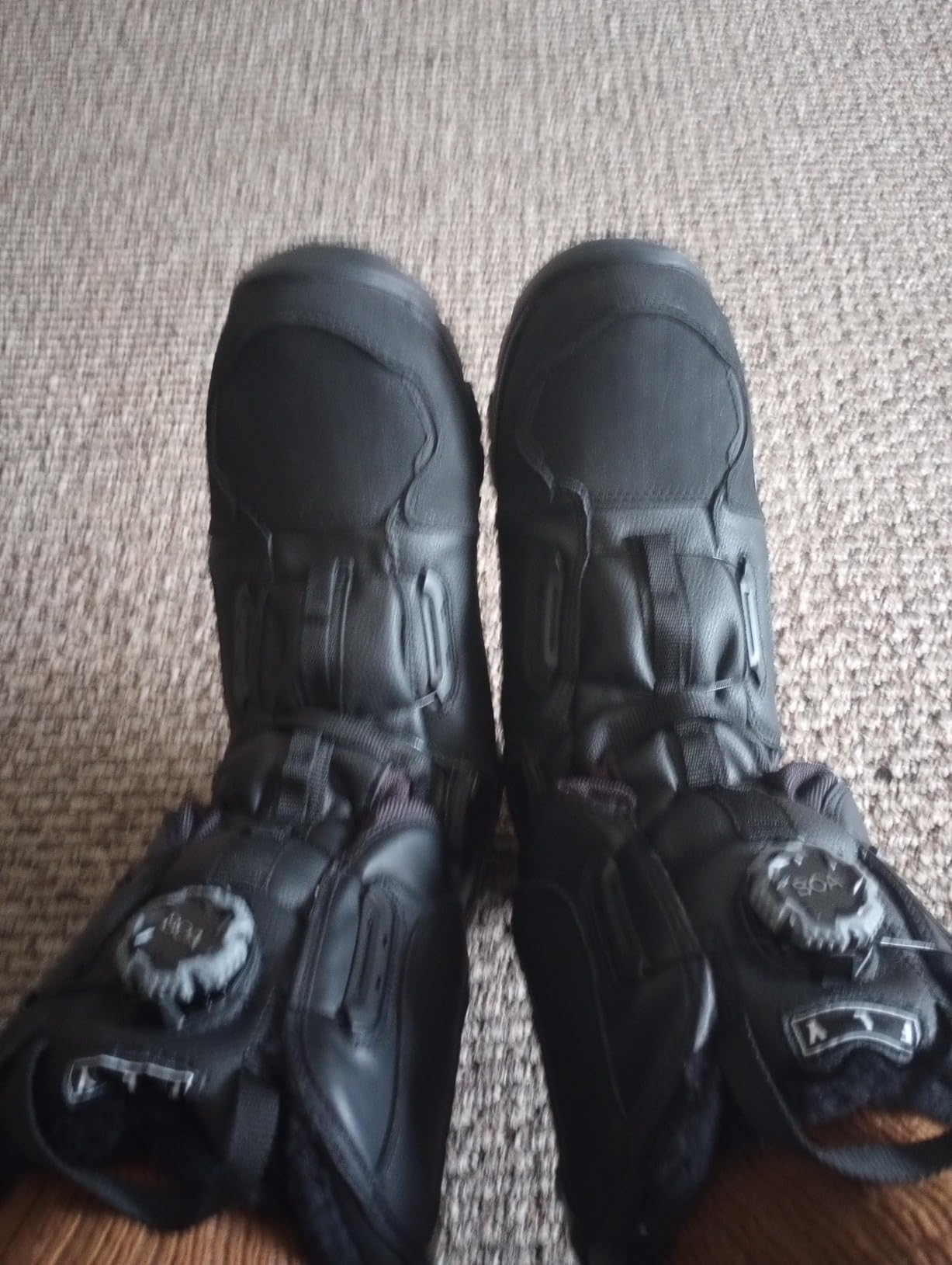 Fly Racing Marker BOA Snow Boot (Black/Grey, 9) customer photo 2