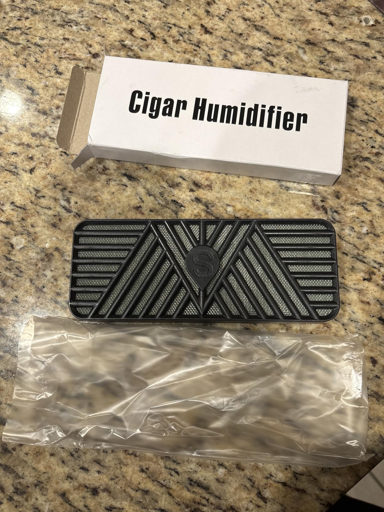 Scotte Cigar Humidifier Rectangle Cigar Humidors Humidifier Increase Humidity Keep Cigars/Tobacco Fresh customer photo 2