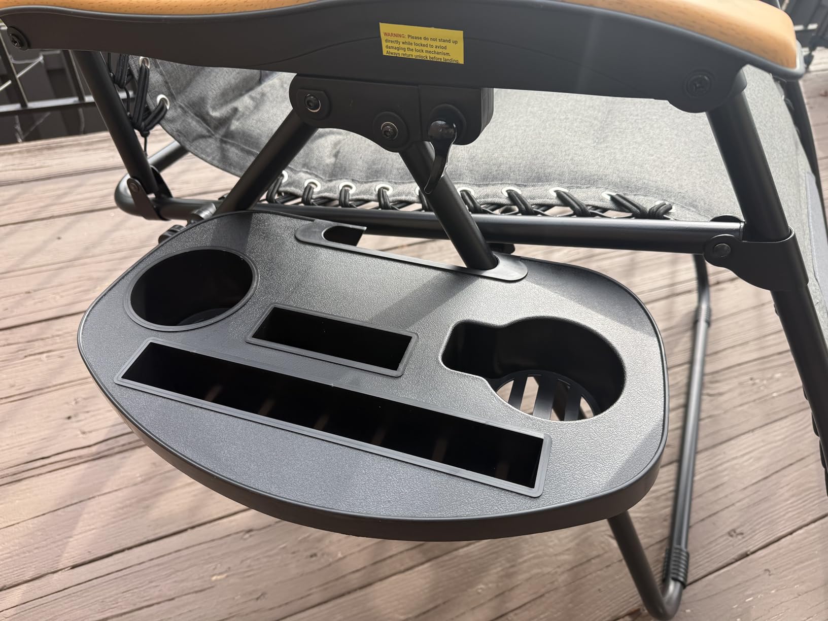 MAISON ARTS XXL Oversized Padded Zero Gravity Chair, Cup Holder, Camouflage customer photo 1