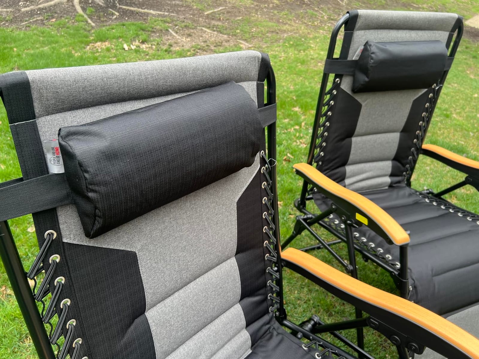 MAISON ARTS XXL Oversized Padded Zero Gravity Chair, Cup Holder, Camouflage customer photo 2