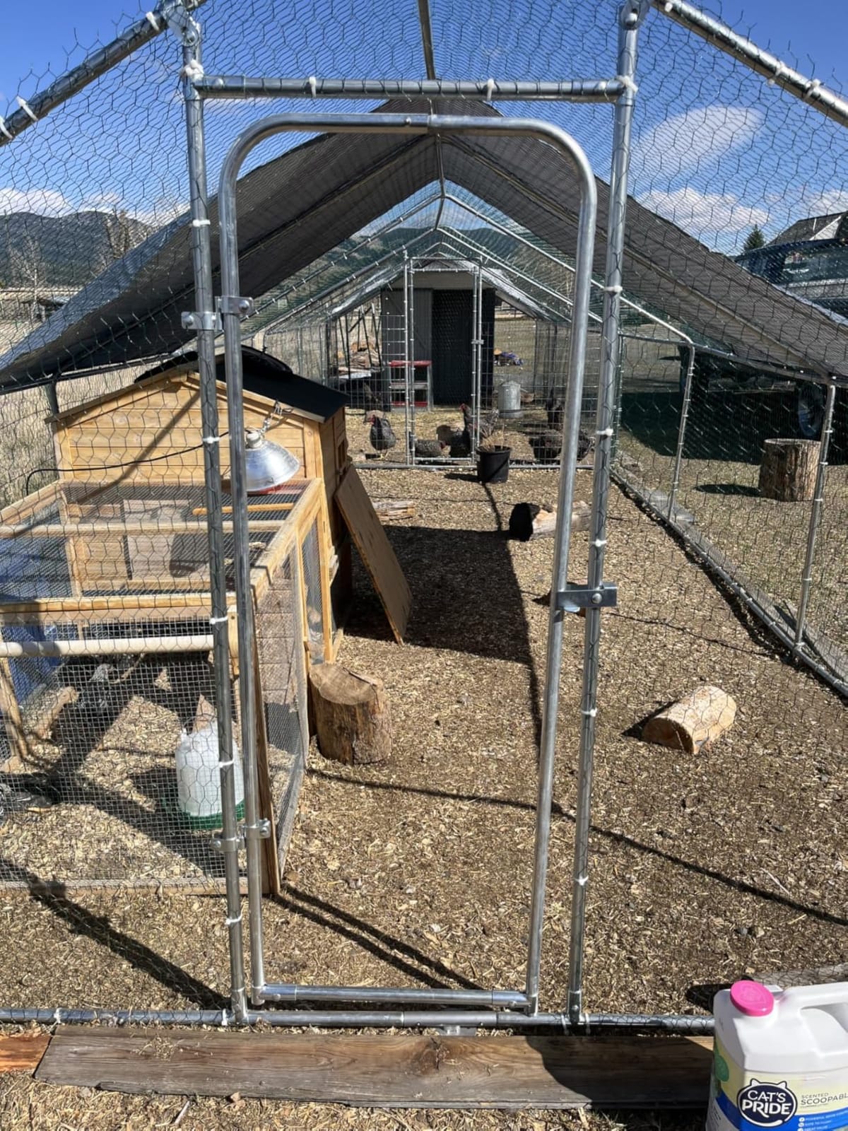LEMBERI 20x10 FT Extra Large Metal Chicken Coop, Walk-in Run customer photo 1