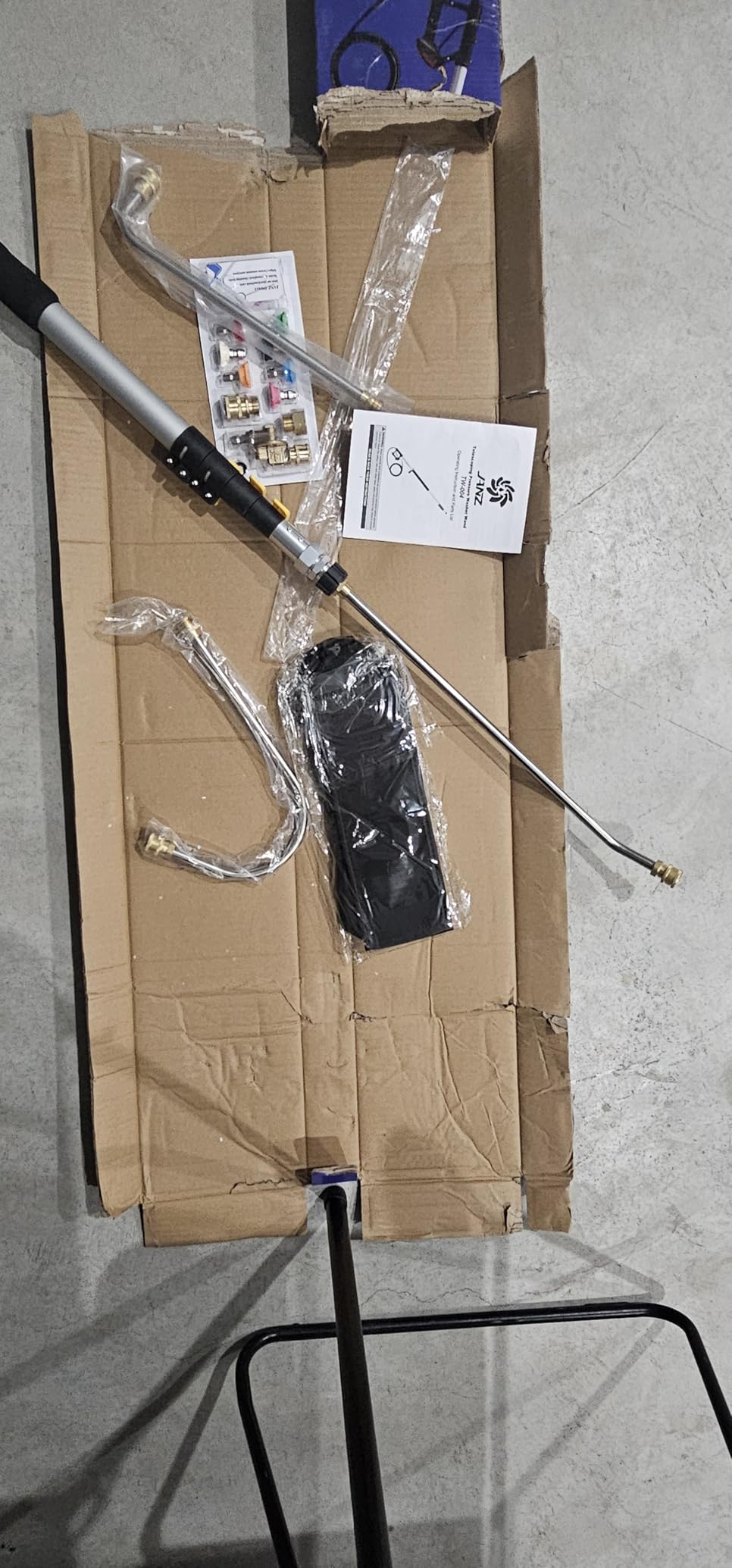 JANZ 24 FT Pressure Washer Telescoping Wand with Extension Wands customer photo 1