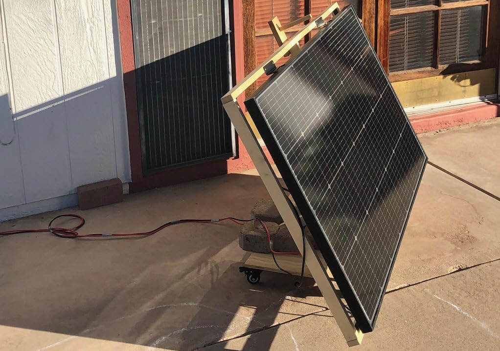 JJN 100 Watt Solar Panels, 10BB Monocrystalline 12V 23% High Efficiency PV customer photo 2