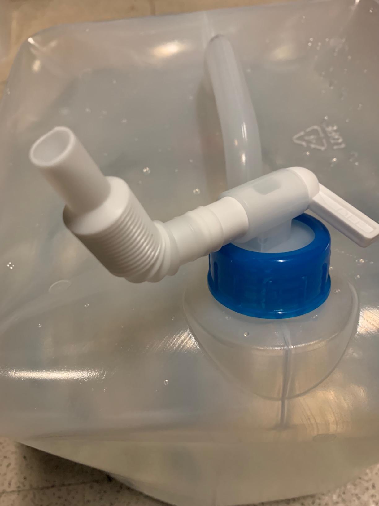 BPA-Free Collapsible Water Container with Spigot, 4-Pack 5.3 Gallon customer photo 1